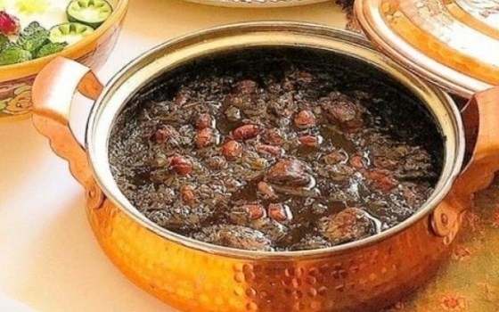 چلو خورشت قورمه سبزی