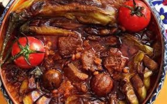 خوراک قیمه بادمجان